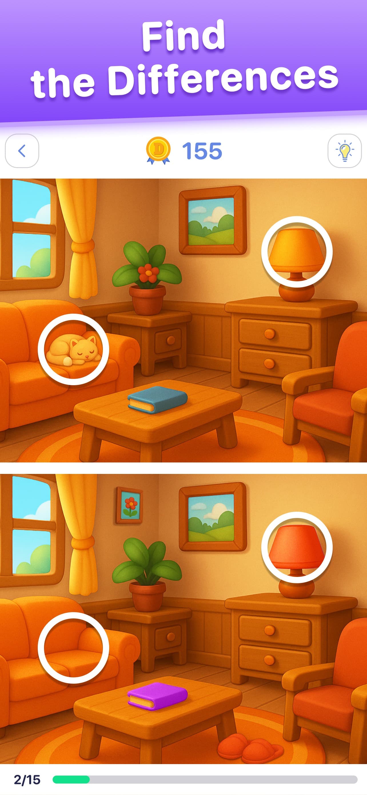 Difland: find differences game screenshot 1 - screenshot
