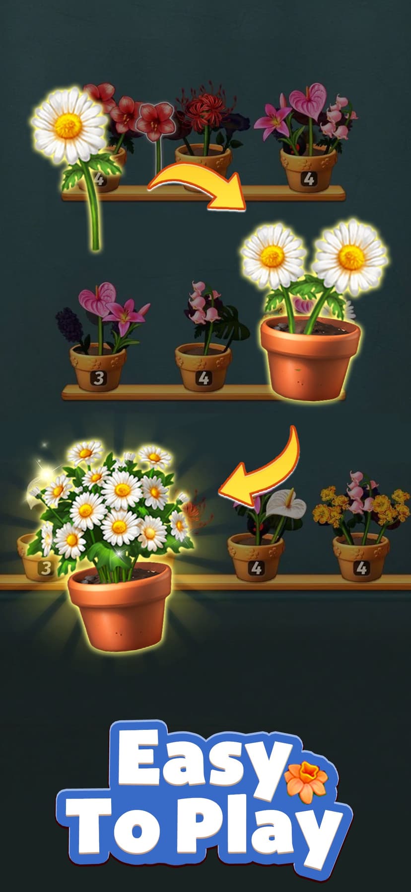 Blossom Match: Sorting Games screenshot 2 - screenshot