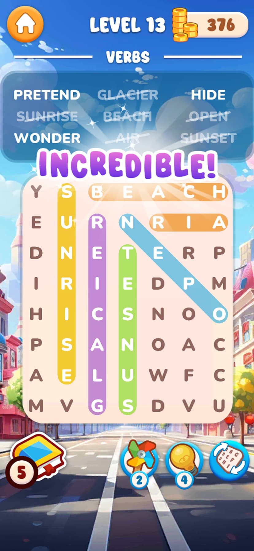 Word Search - English screenshot 1 - screenshot