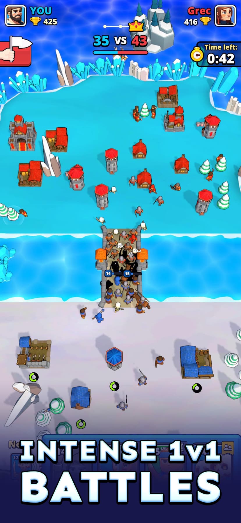 Tiny Clash! screenshot 1 - screenshot