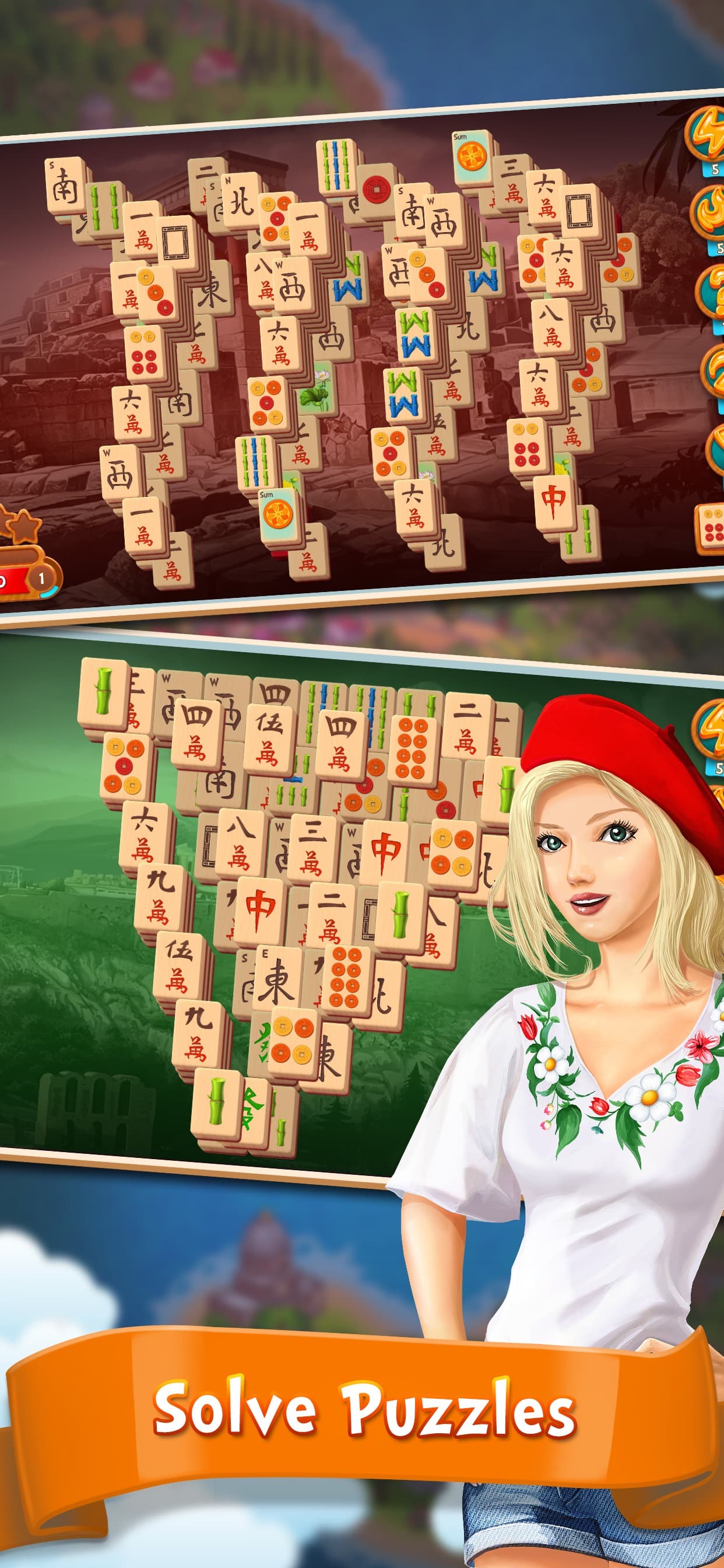 Mahjong Solitaire Puzzle Match screenshot 2 - screenshot