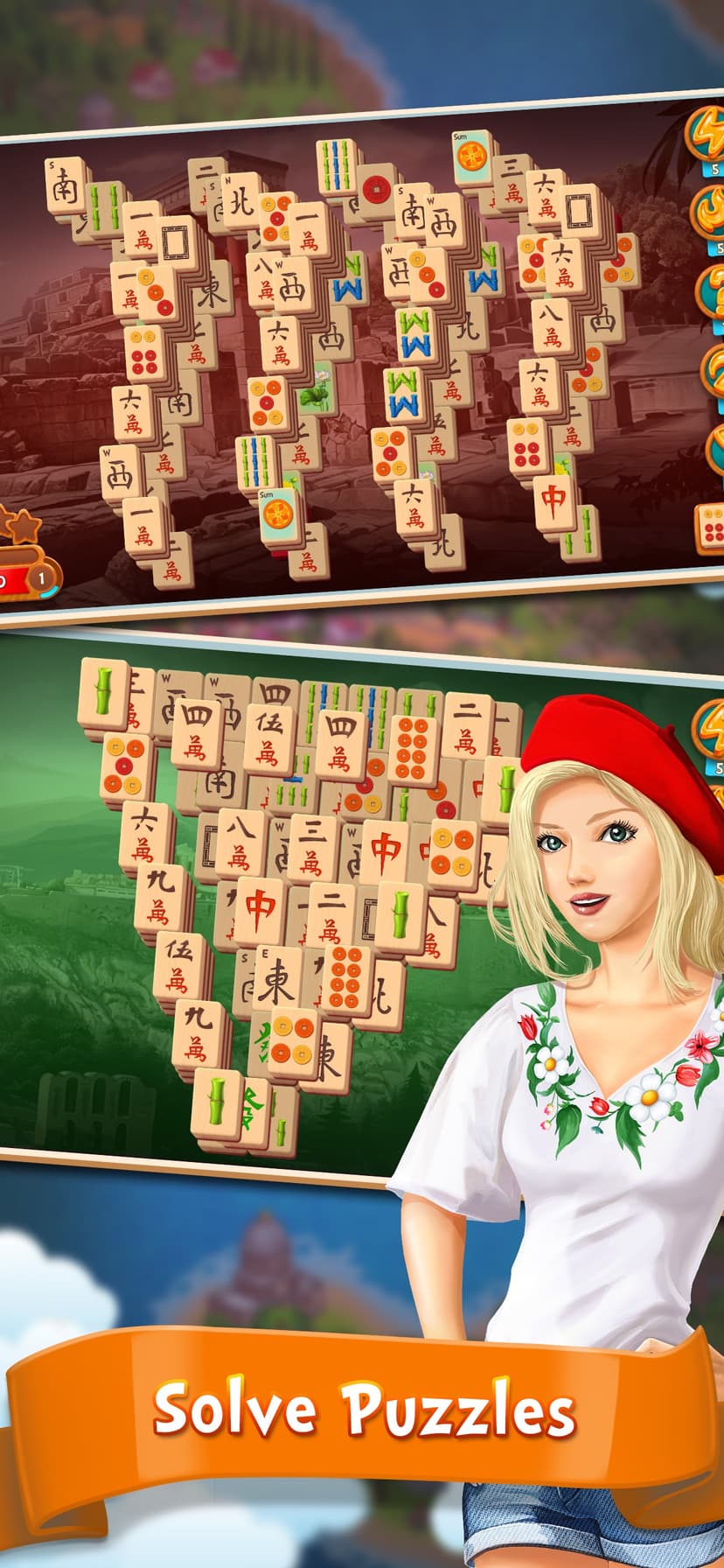 Mahjong Solitaire Puzzle Match screenshot 2 - screenshot