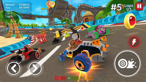 Starlit On Wheels: Super Kart screenshot 1 - screenshot