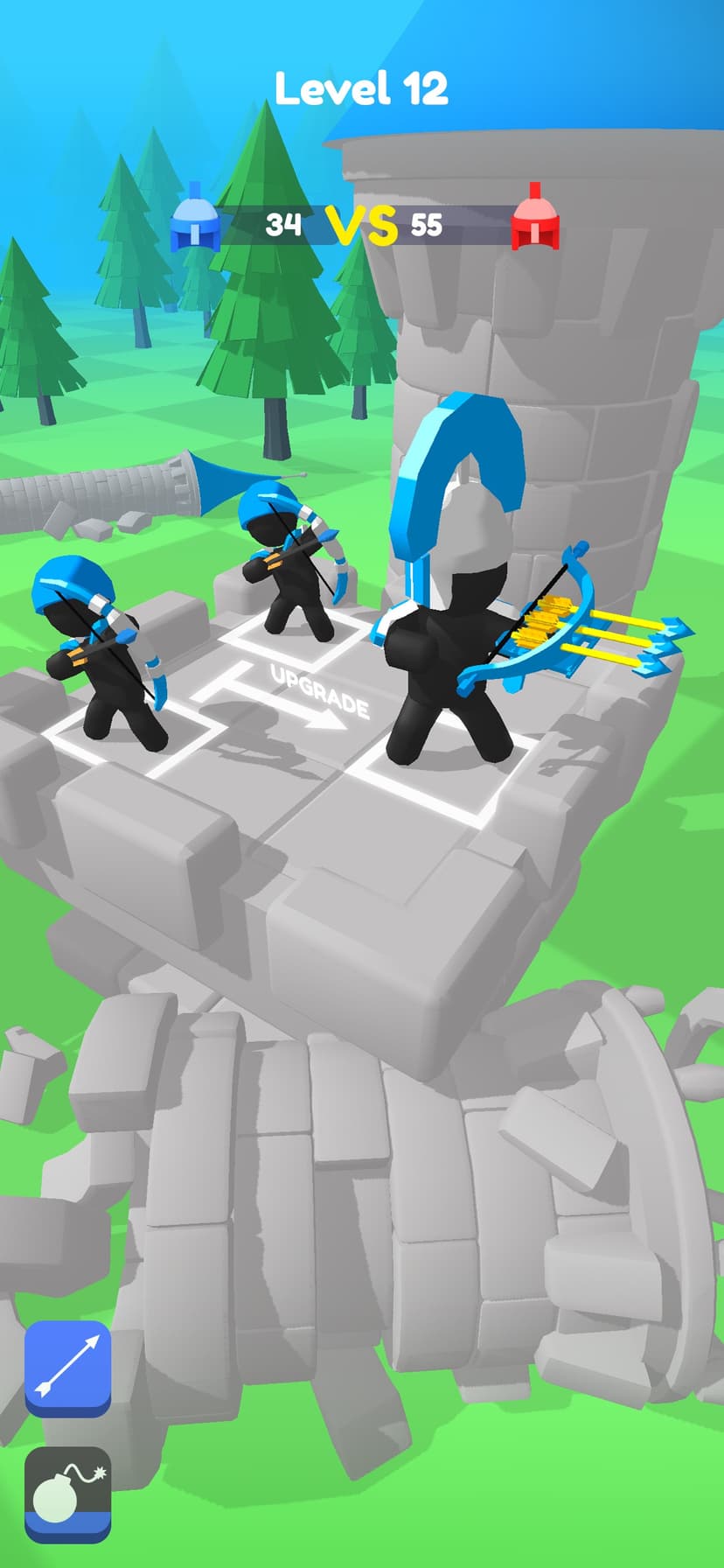 Merge Archers: Arrow Game screenshot 3 - screenshot