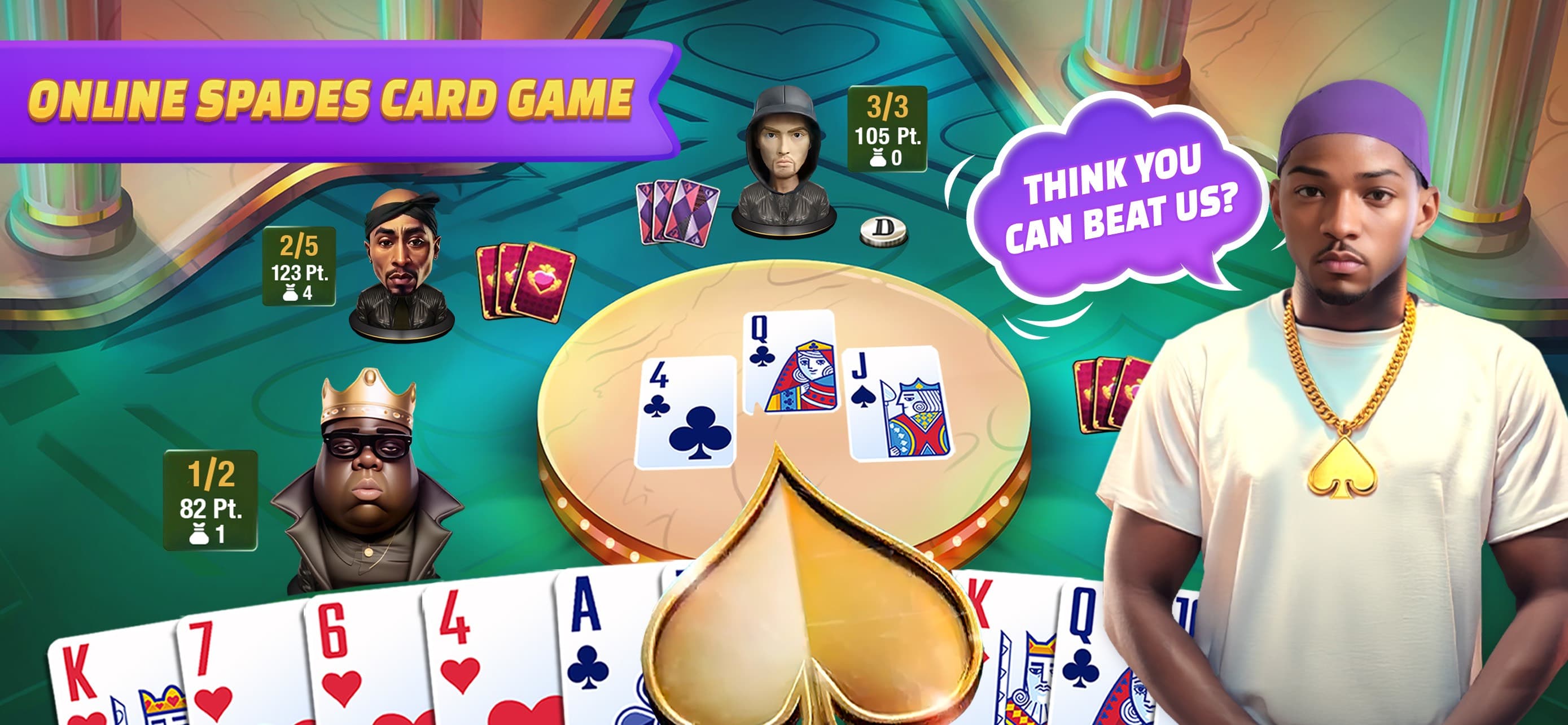 Spades Royale screenshot 1 - screenshot
