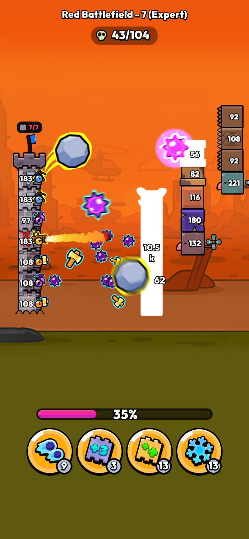 Block Clash - TD screenshot 3 - screenshot