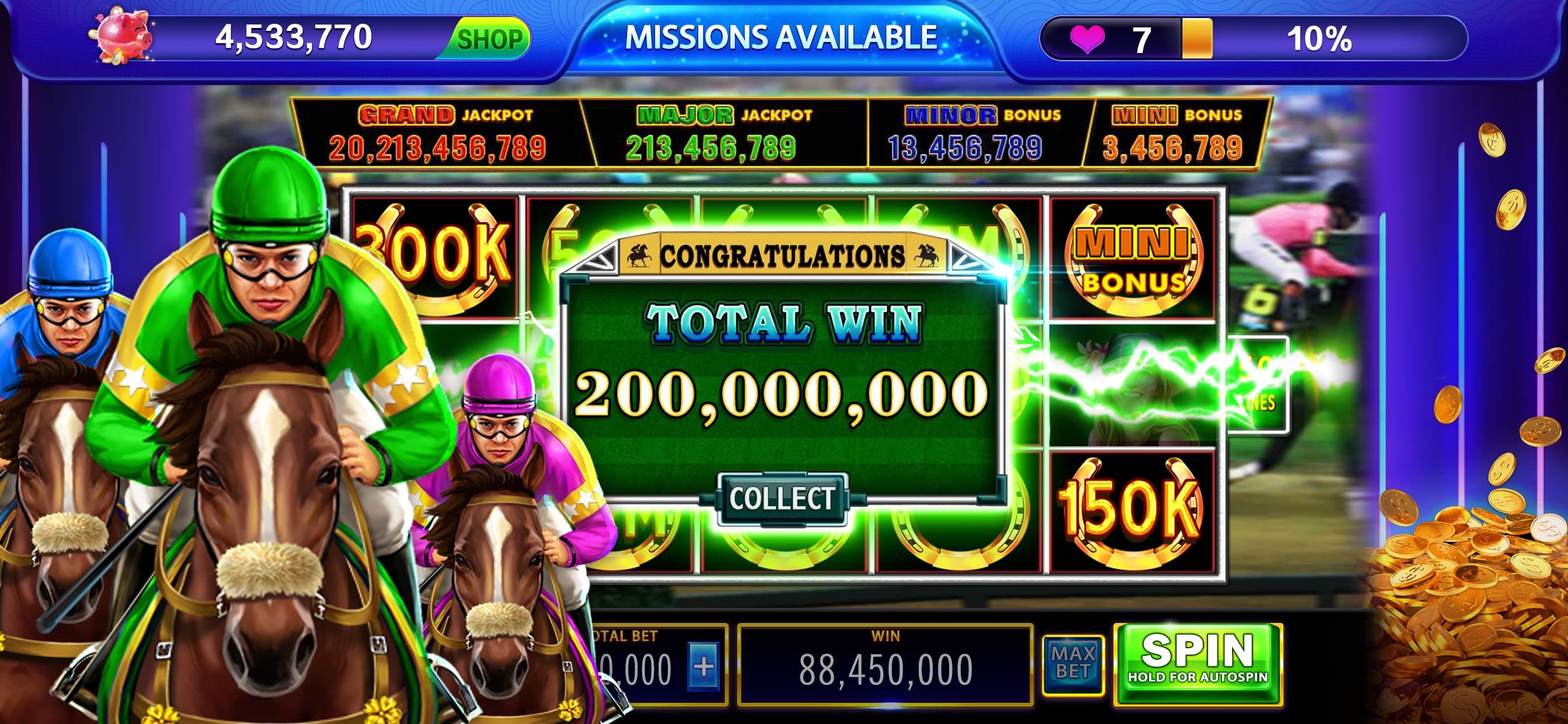 Thunder of Pyramid Slots screenshot 2 - screenshot