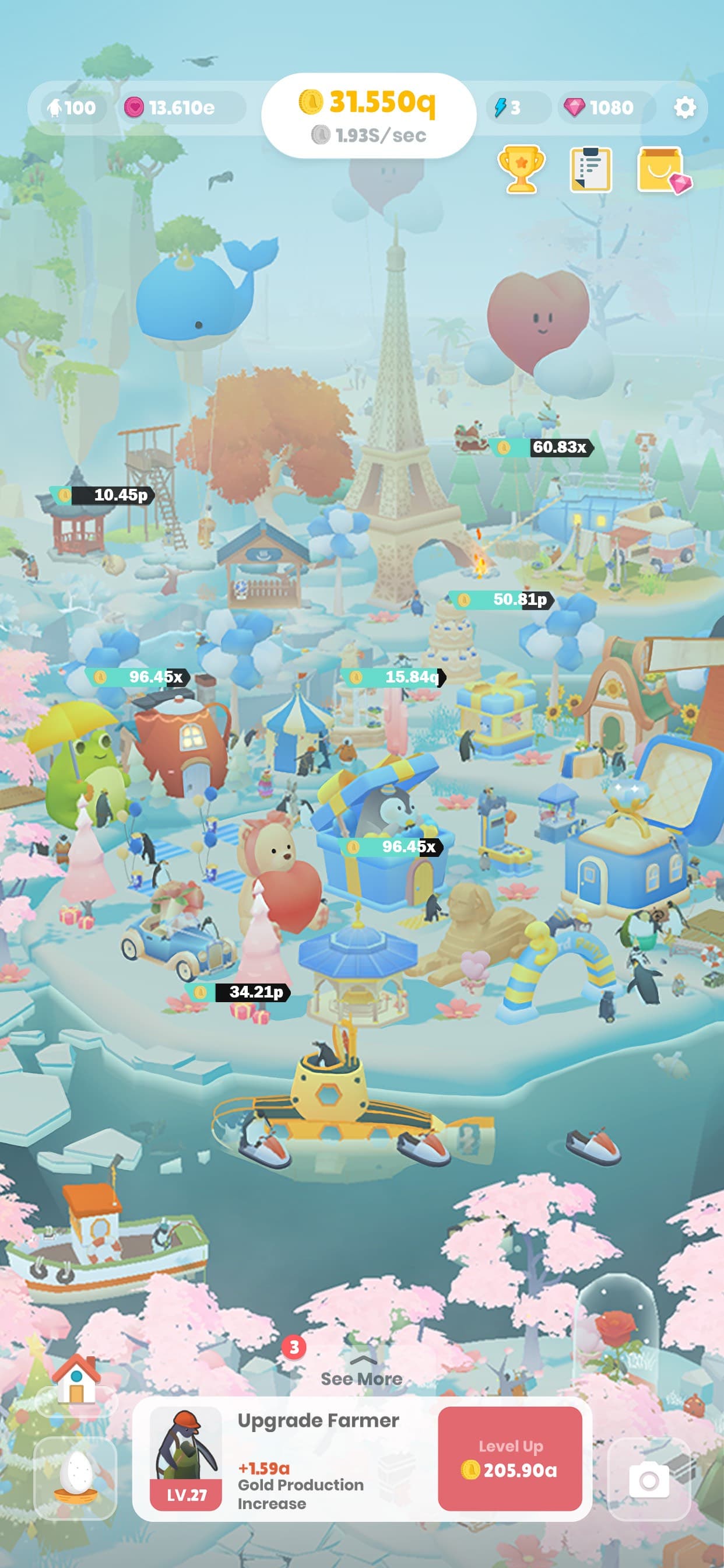 Penguin Isle screenshot 1 - screenshot