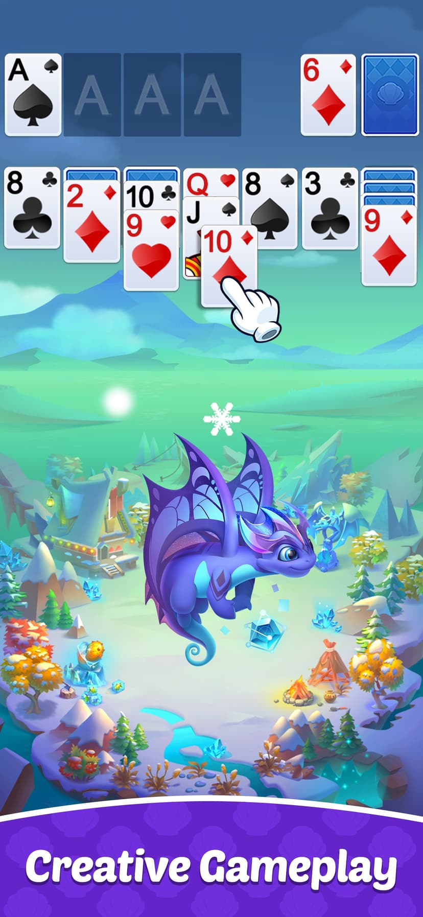 Solitaire Dragons screenshot 2 - screenshot