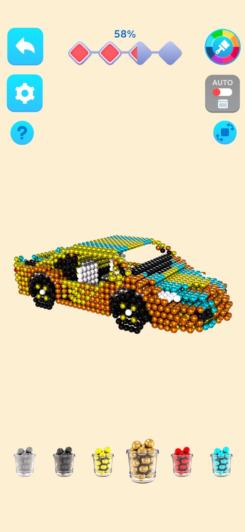 Magnet 3D World: ASMR Build screenshot 1 - screenshot