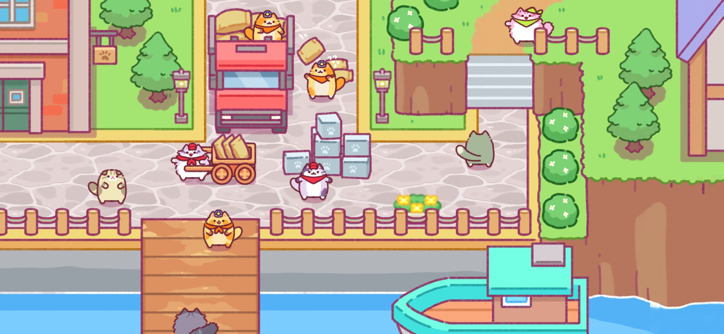 Cat Town Valley: Healing Farm screenshot 3 - screenshot