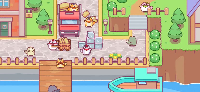 Cat Town Valley: Healing Farm screenshot 3 - screenshot