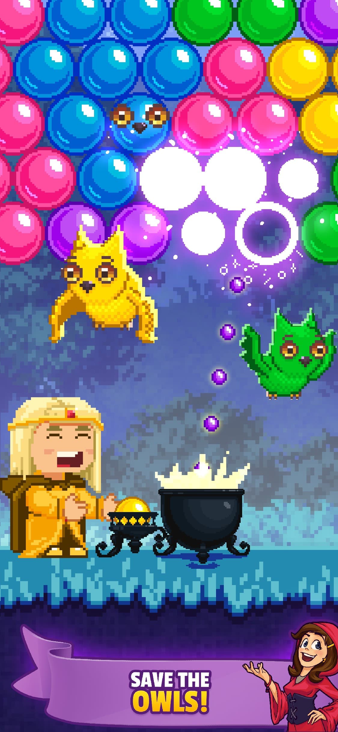Witch Game - Bubble Pop Origin screenshot 2 - screenshot