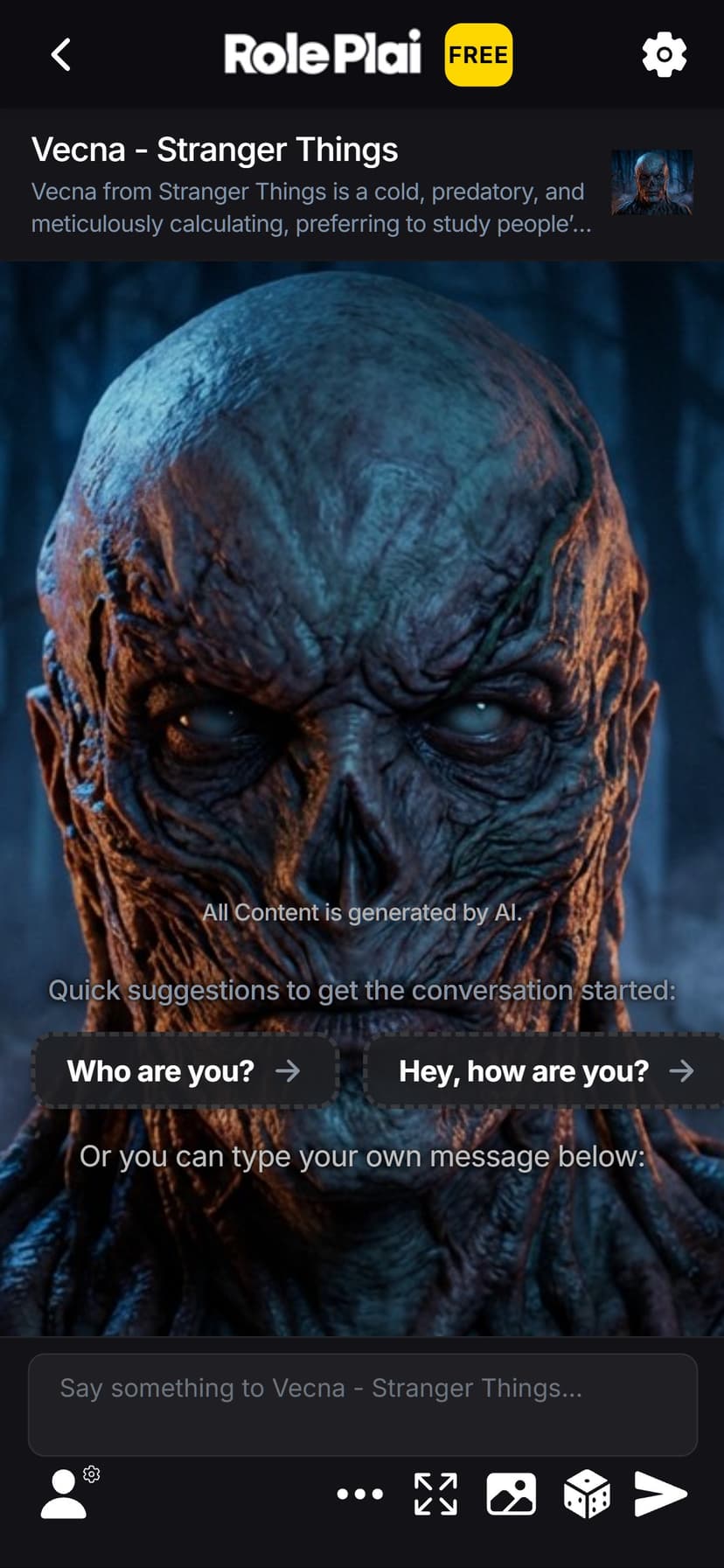 RolePlai - Ai Character Chat screenshot 4 - screenshot
