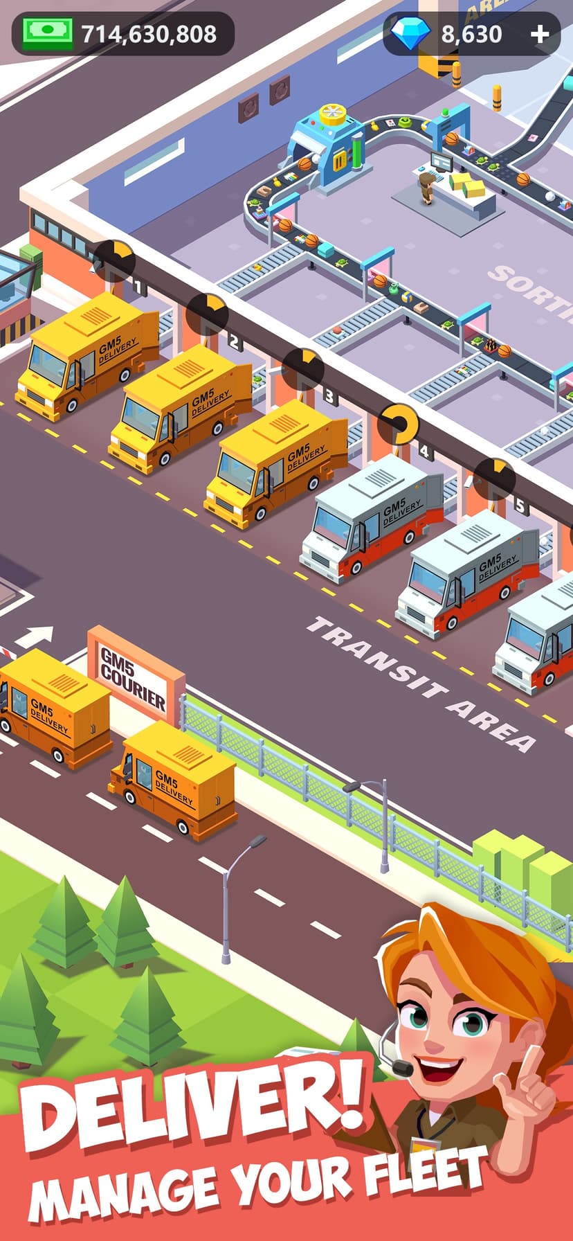 Idle Courier screenshot 2 - screenshot