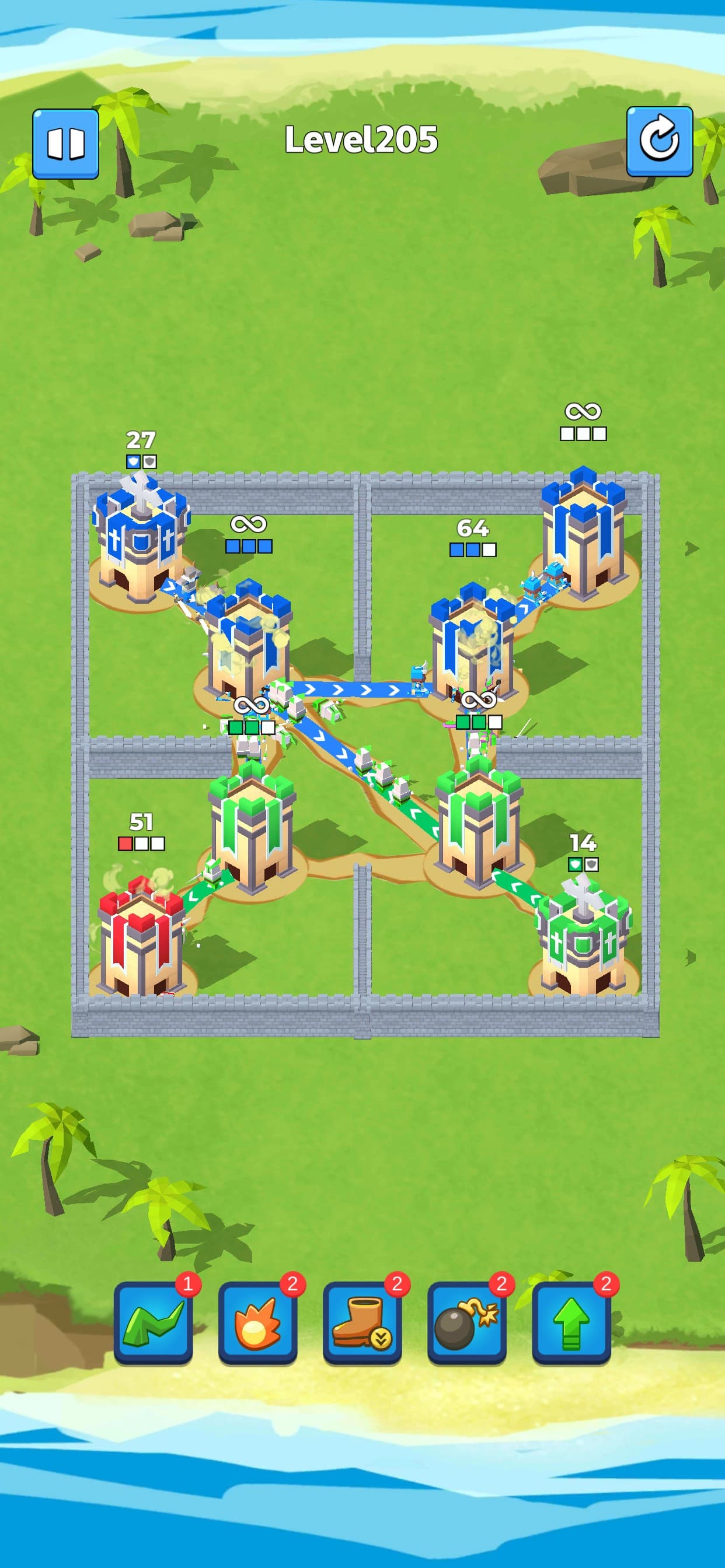 Area Conquer: Tower Battle War screenshot 5 - screenshot