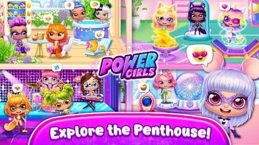 Power Girls - Fantastic Heroes screenshot 3 - screenshot