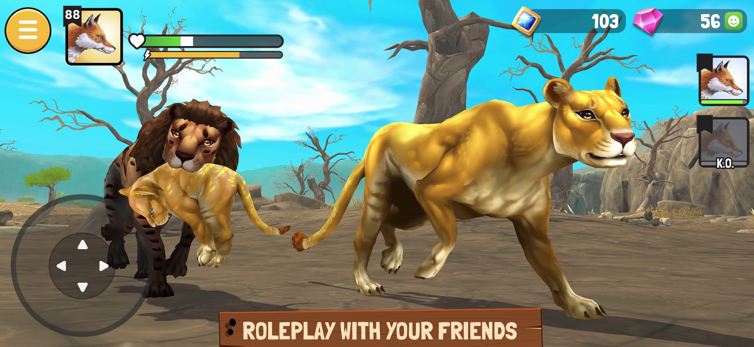 Animal Kingdoms: Wolf Sim MMO screenshot 8 - screenshot
