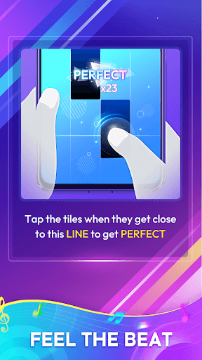 Rhythm Tiles : Piano Game screenshot 4 - screenshot