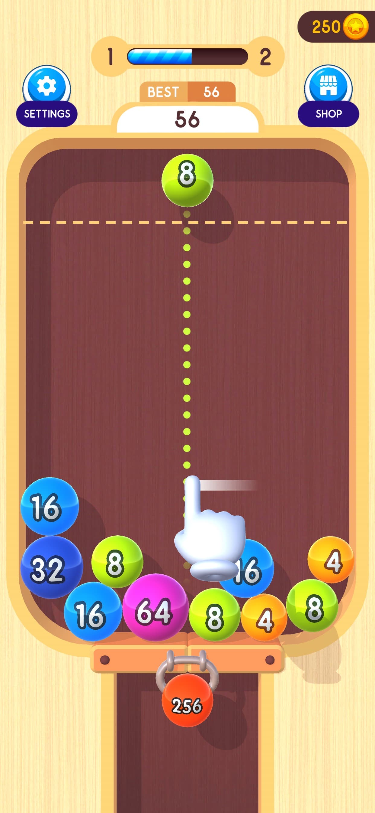 2048 Balls 3D screenshot 1 - screenshot