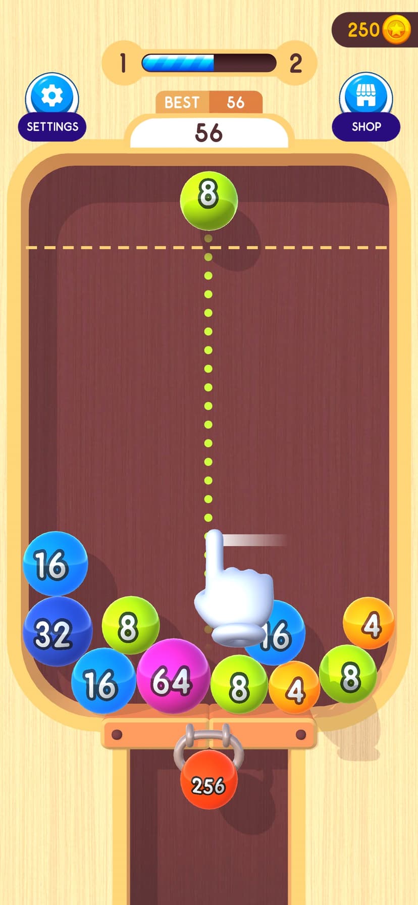 2048 Balls 3D screenshot 1 - screenshot