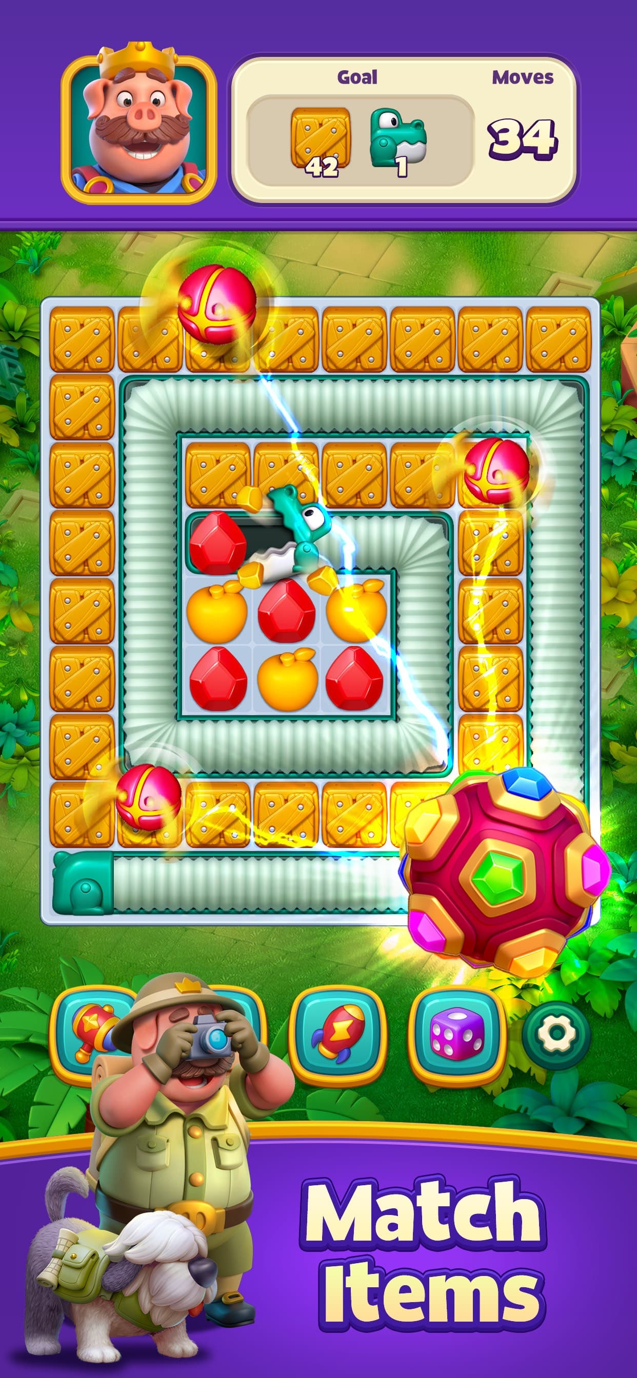 Piggy Kingdom - Match 3 Games screenshot 4 - screenshot