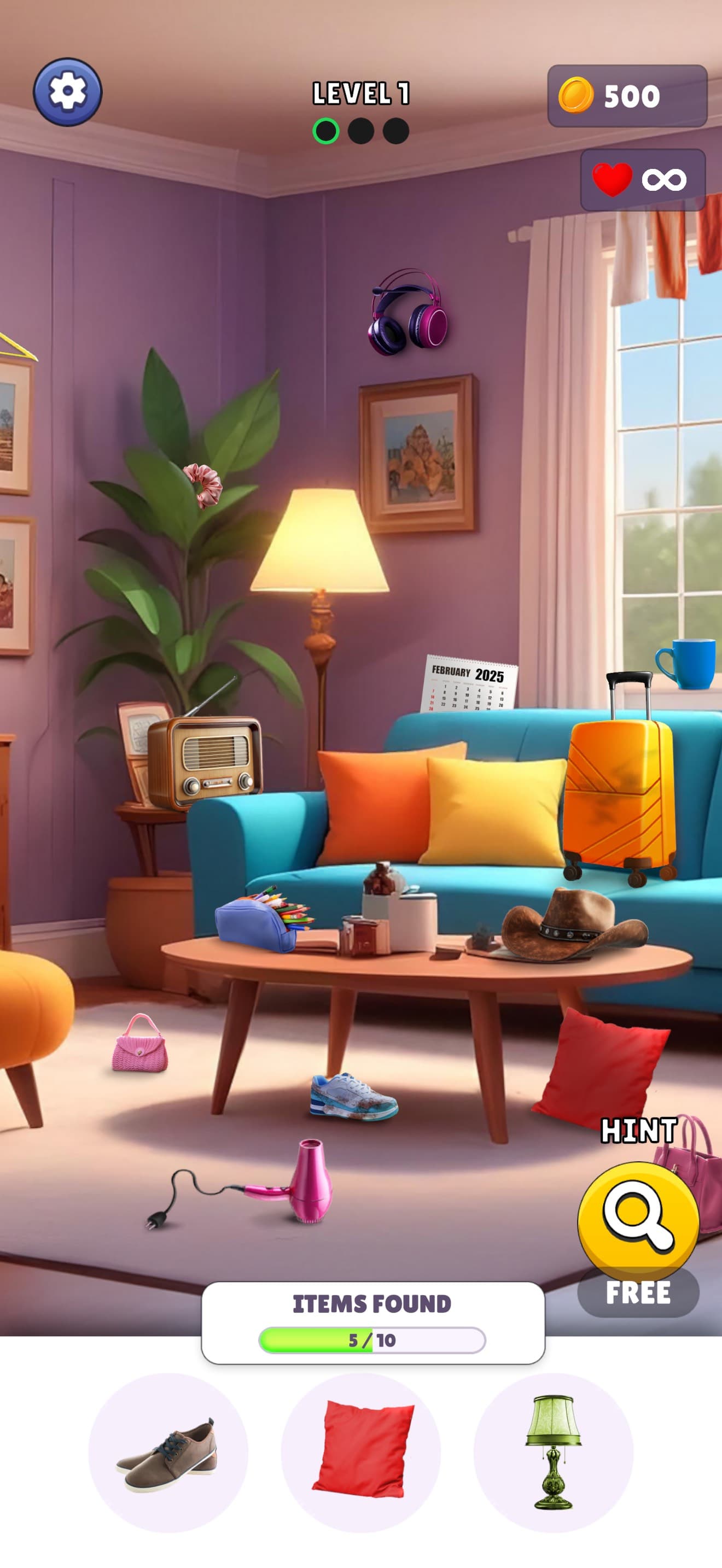 Cleaning Fever - Hidden Object screenshot 1 - screenshot