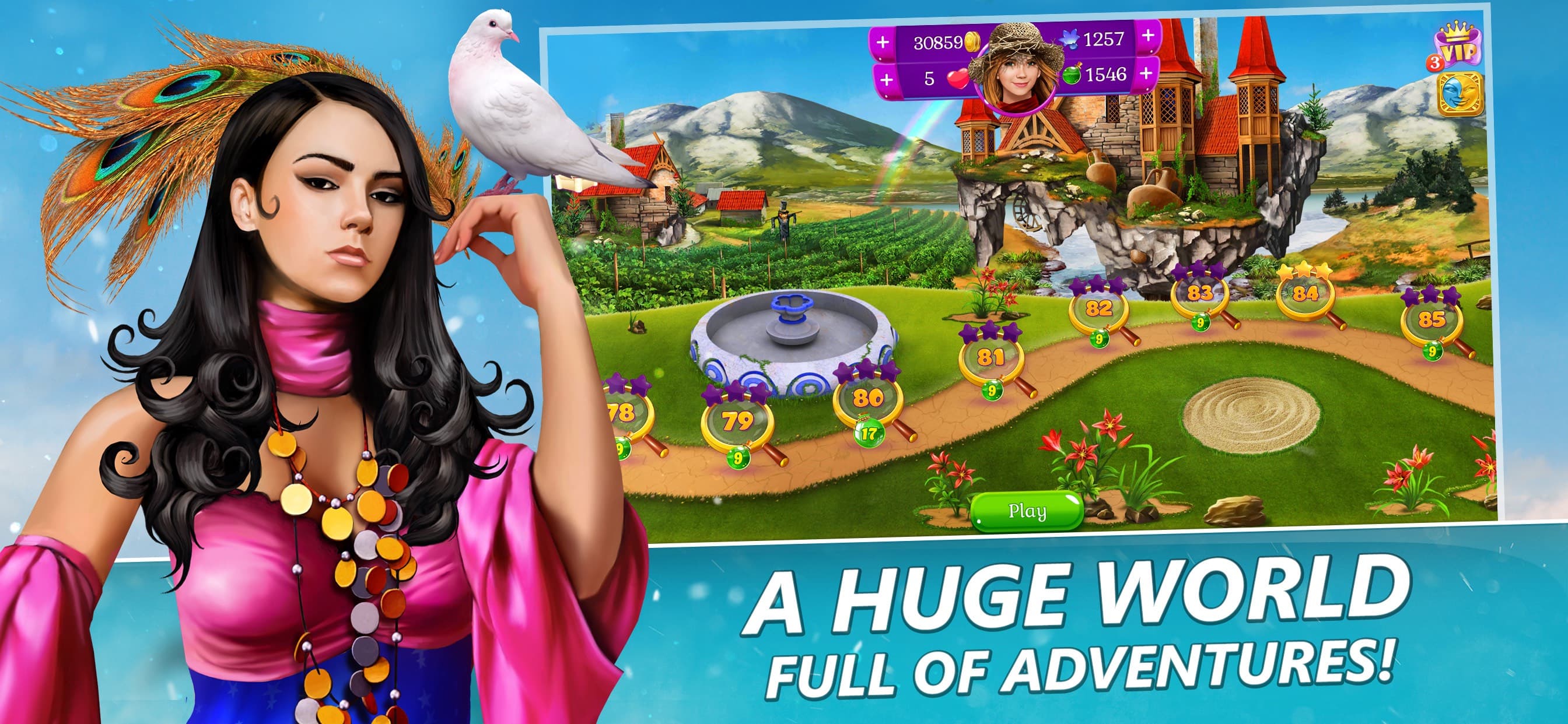 Season Match 3 Jewel Quest screenshot 3 - screenshot