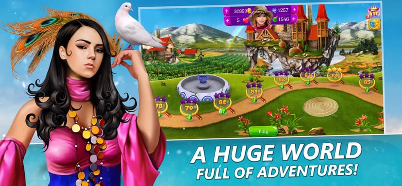 Season Match 3 Jewel Quest screenshot 3 - screenshot