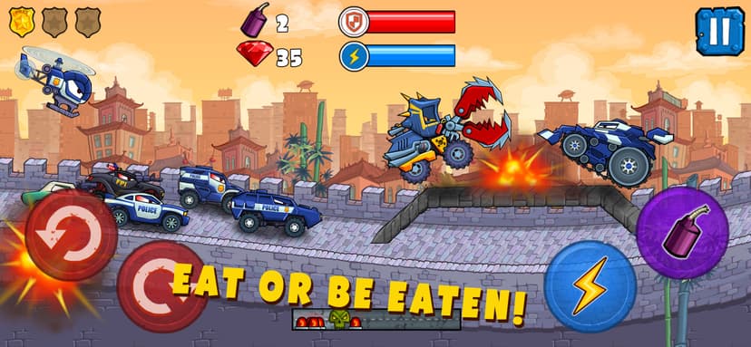 Car Eats Car 3 - Racing Cars screenshot 3 - screenshot