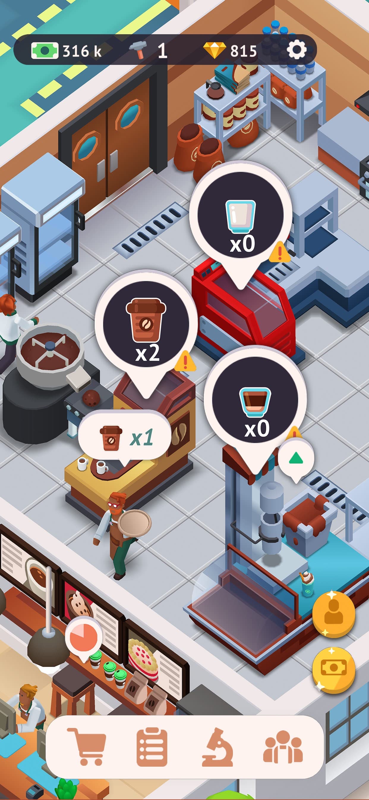 Idle Coffee Shop Tycoon - Game screenshot 6 - screenshot
