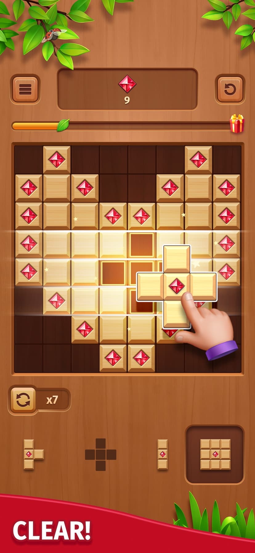 Cube Block - Woody Puzzle Game screenshot 1 - screenshot