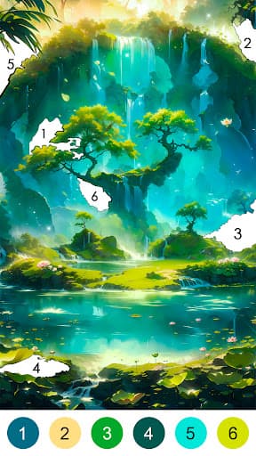 Fantasy Color-Paint By Number screenshot 12 - screenshot