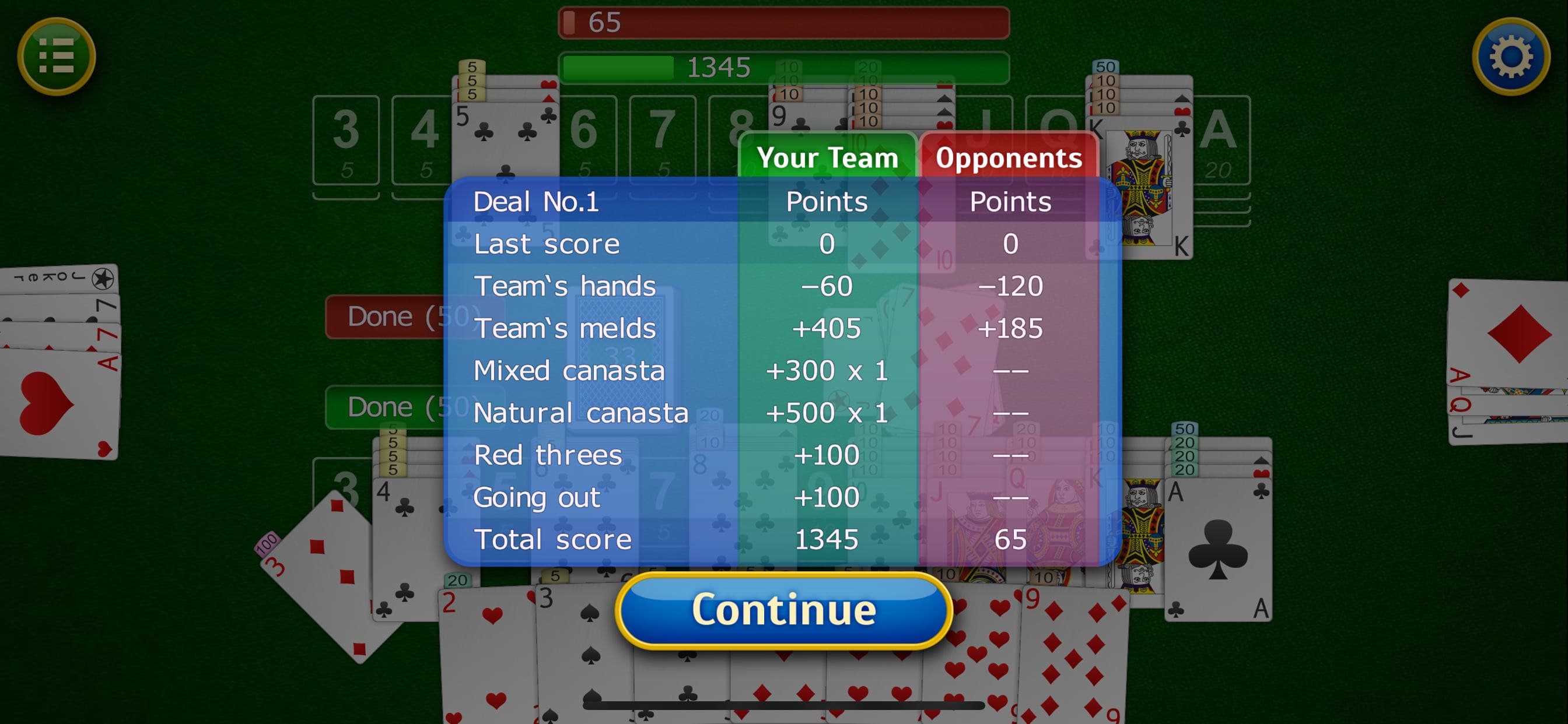 Canasta. screenshot 2 - screenshot