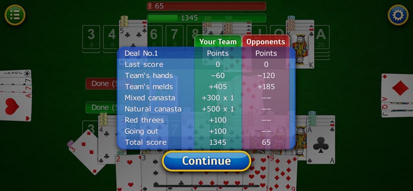 Canasta. screenshot 2 - screenshot