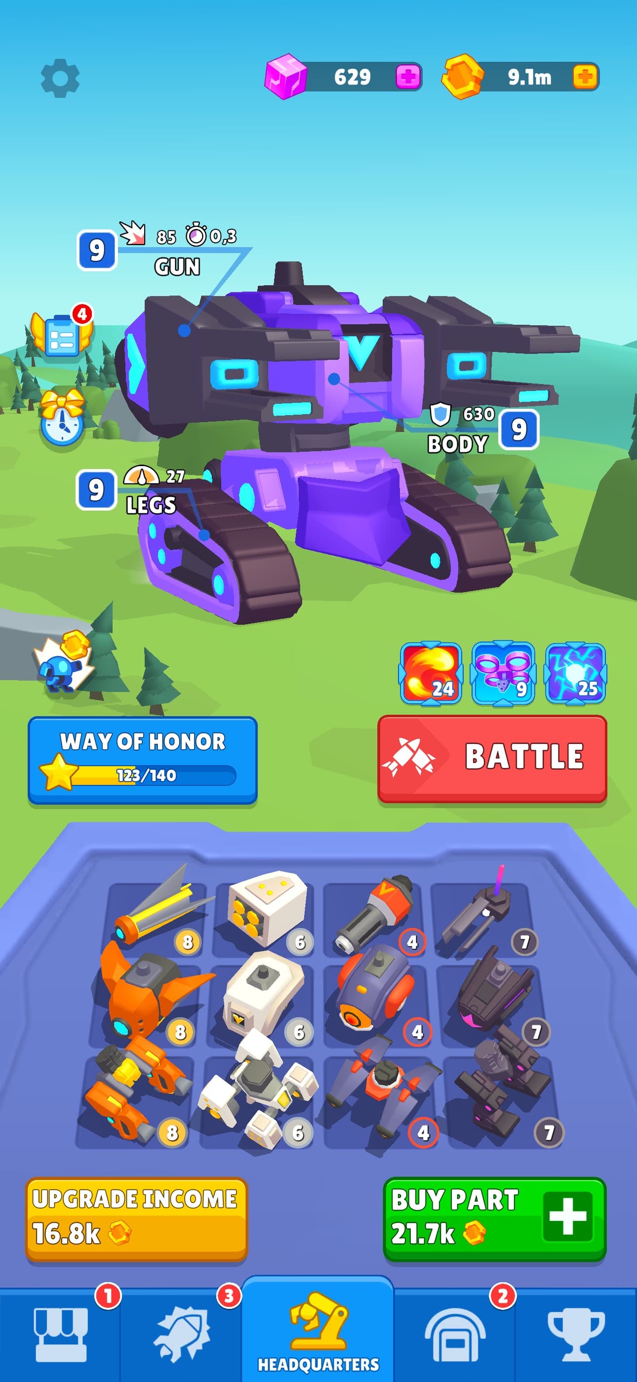 Armored Robots: Mech Battle screenshot 3 - screenshot