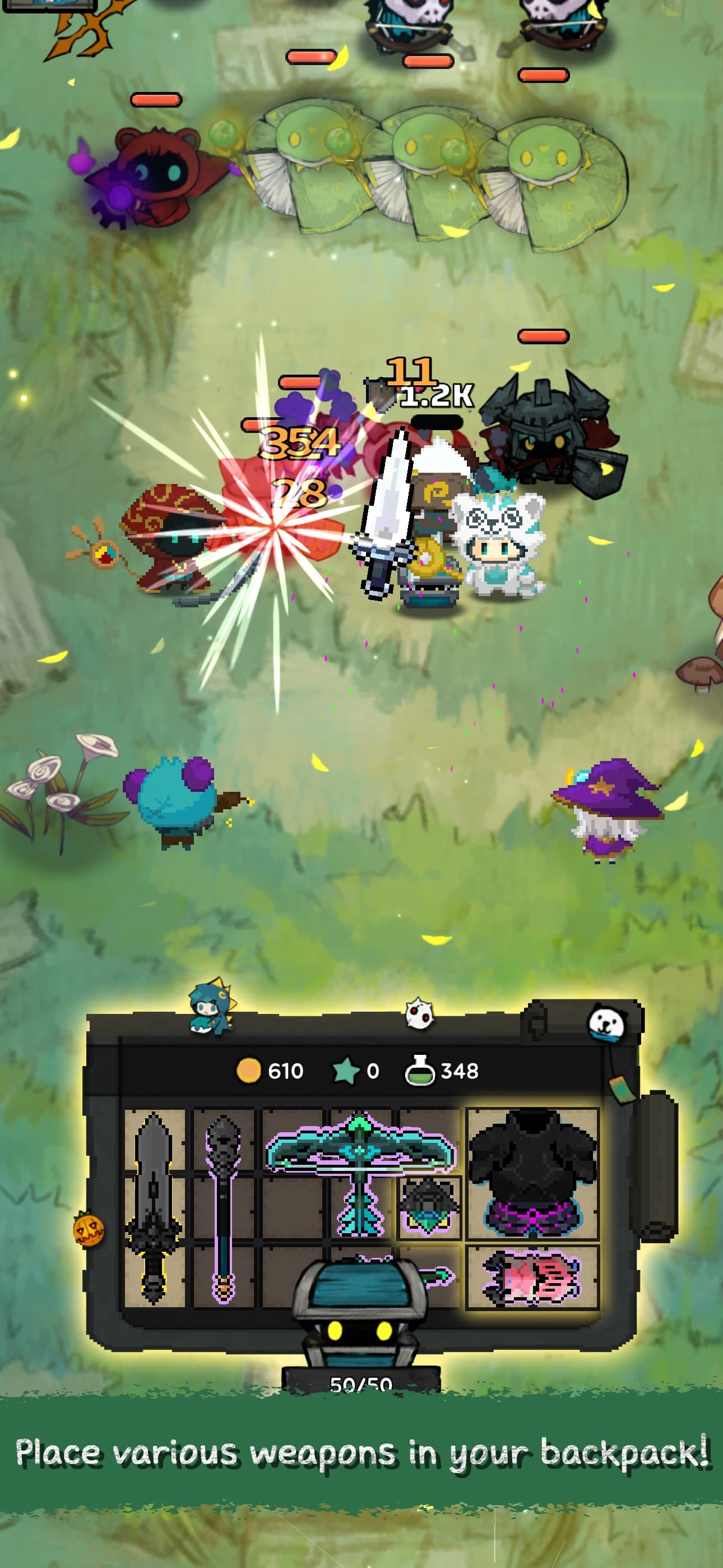 Pompo: Backpack Heroes screenshot 4 - screenshot