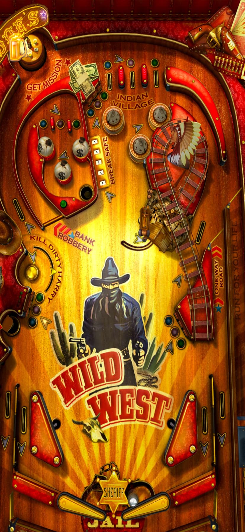 Wild West Pinball screenshot 4 - screenshot