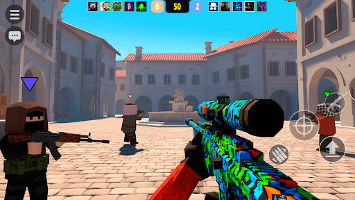BLOCKFIELD — PvP Pixel Shooter screenshot 1 - screenshot