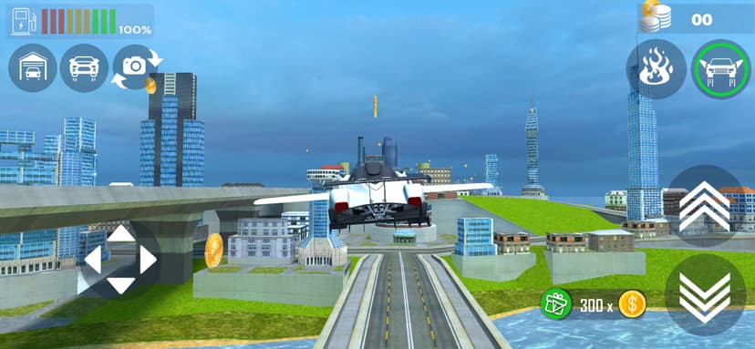 Flying Car Games: Flight Sim screenshot 3 - screenshot