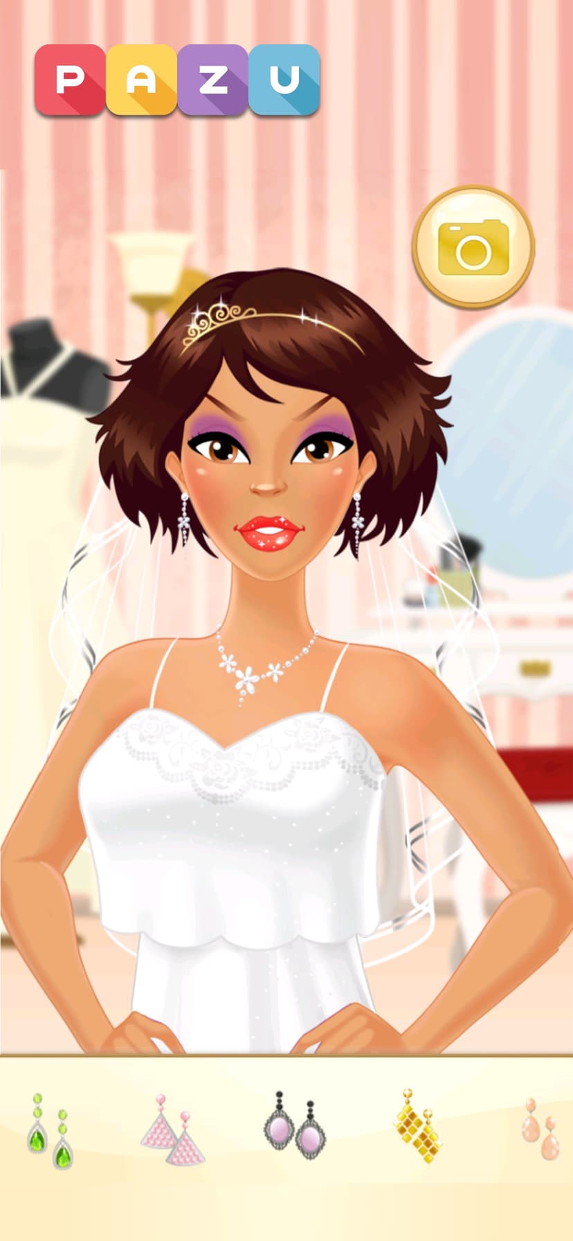 Makeup Girls Wedding Dress up screenshot 4 - screenshot