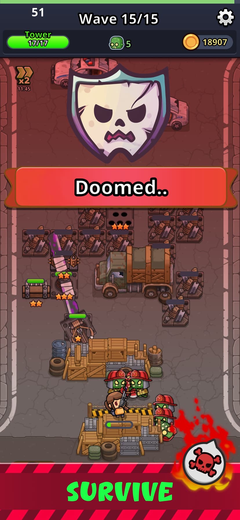 Zombie Fortress: Trap Defense screenshot 4 - screenshot