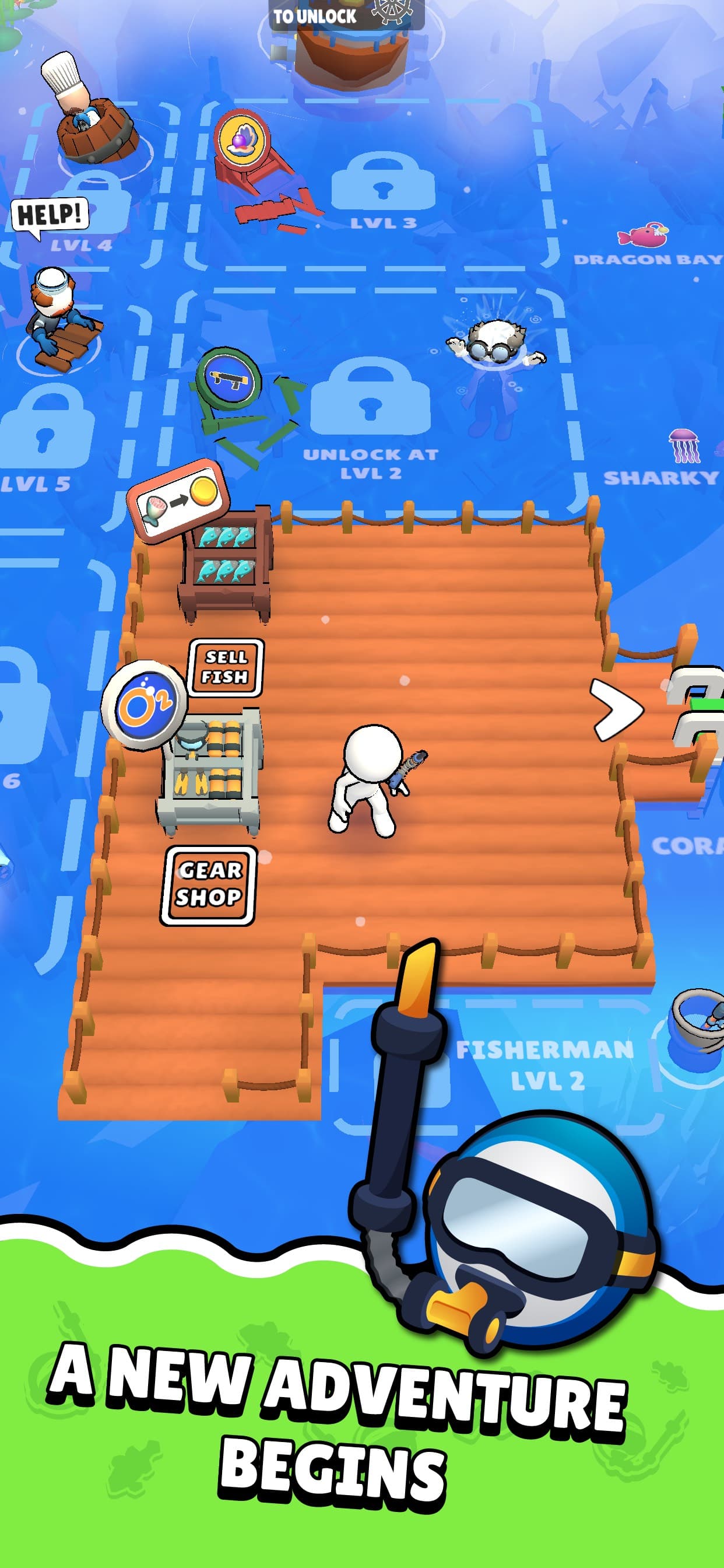Dive & Fish screenshot 1 - screenshot