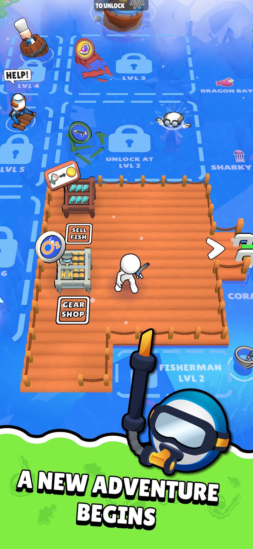 Dive & Fish screenshot 1 - screenshot