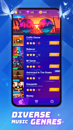Piano Beat: Music Game screenshot 1 - screenshot