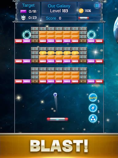 Brick Breaker : Space Outlaw screenshot 11 - screenshot