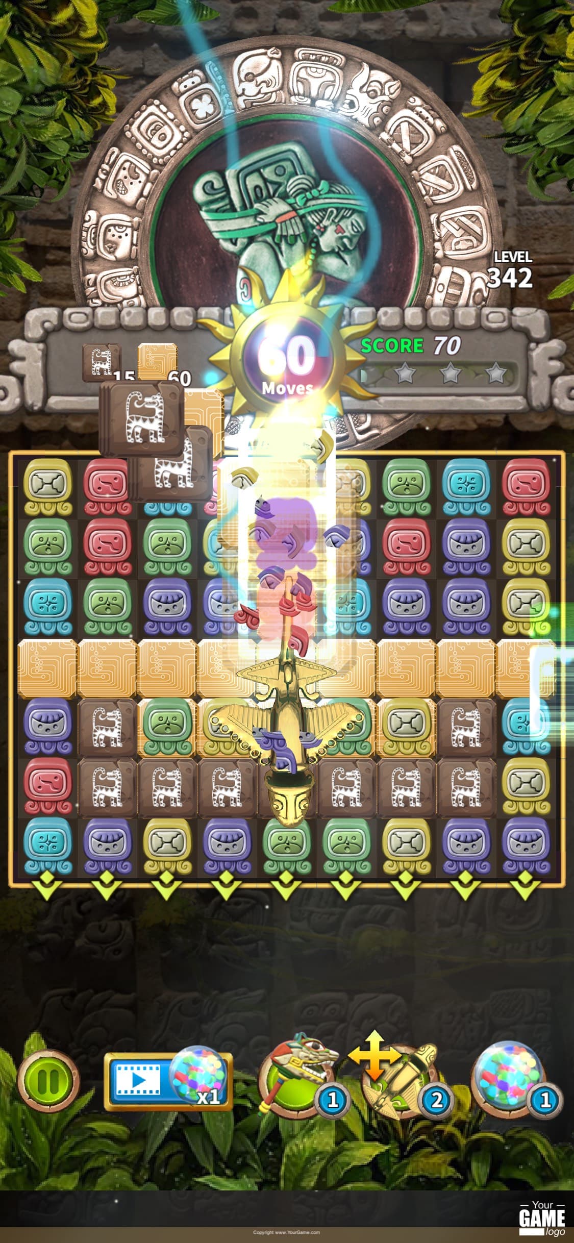 Glyph of Maya Match 3 Puzzle screenshot 5 - screenshot