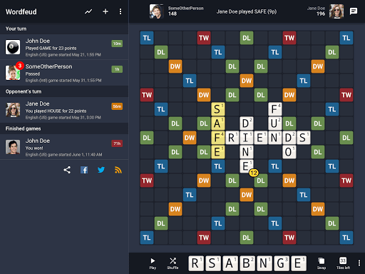 Wordfeud screenshot 7 - screenshot