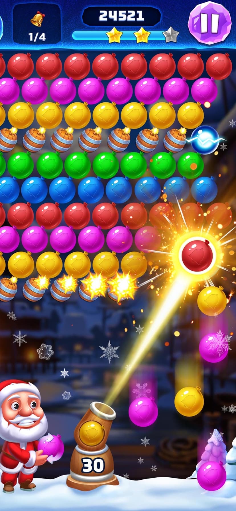 Bubble Shooter - Frozen Pop screenshot 2 - screenshot