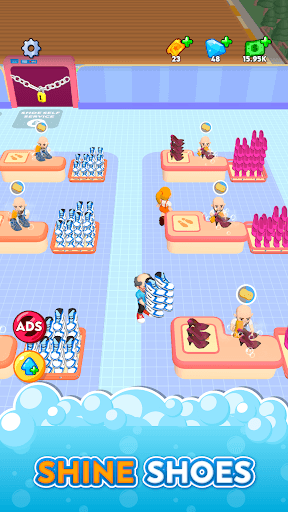 Laundry Rush - Idle Game screenshot 4 - screenshot